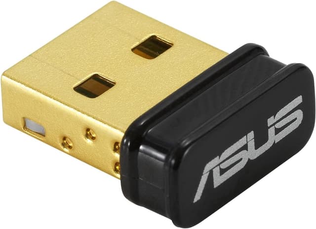 Detalle de ASUS USB-BT500 — adaptateur USB Bluetooth 5.0 (rétrocompatibilité Bluetooth 2.1 à 4.x)