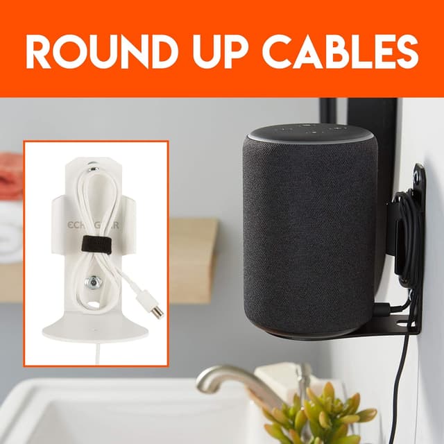 Thumbnail 1 de Amazon Wall Mount for Echo Plus (2nd Gen) and Echo (3rd Gen) Black
