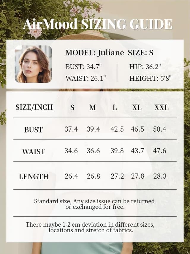 Detalle 2 de AirMood women’s casual 3/4 sleeve V-neck T-shirt tops