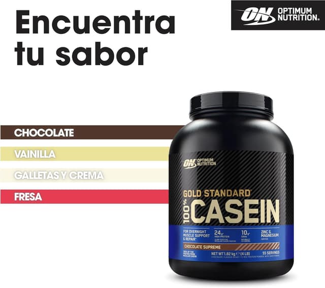 Thumbnail 4 de Optimum Nutrition Gold Standard Caseína 1.82 kg