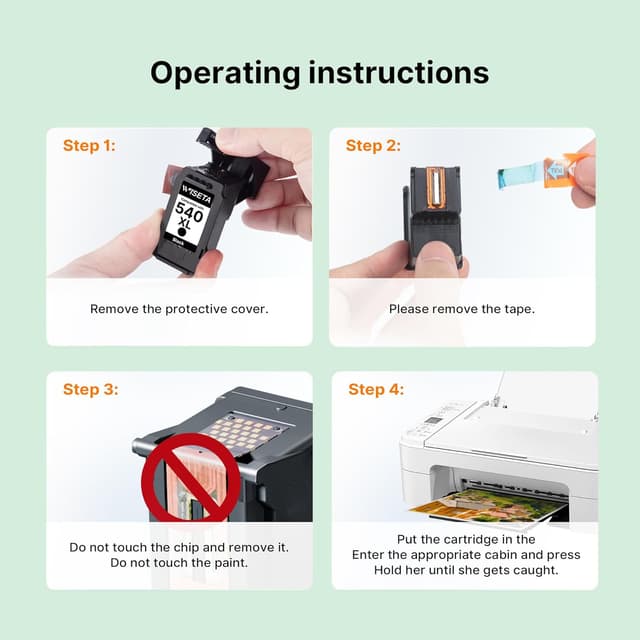 Thumbnail 5 de 540XL 541XL Twin Pack replacement ink cartridges for Canon printers