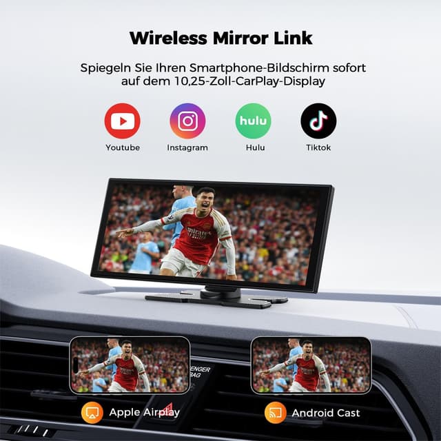 Thumbnail 4 de Volam CarPlay Display 10,25 Zoll