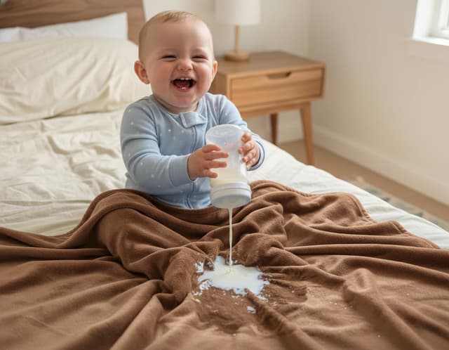 Detalle de Bedding Aid wasserdichte Wendedecke 102×152 cm – Auslaufsichere Schutzdecke für Bett, Sofa & Couch