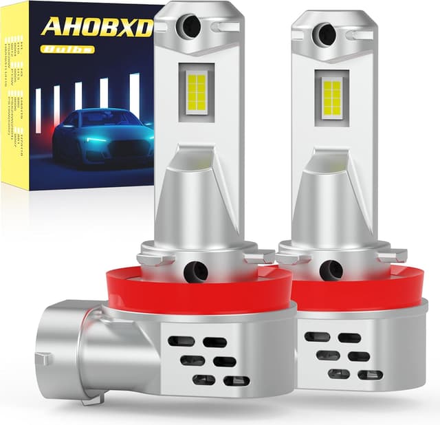 Detalle de AHOBXD H11 LED Bulb (H8/H9/H16 compatible) Fog Lights Pack of 2