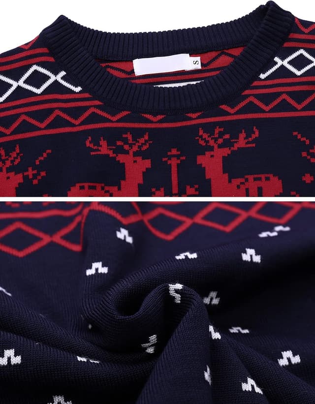 Thumbnail 6 de Litherday Weihnachtspullover Rentier 1 Stück 🎄