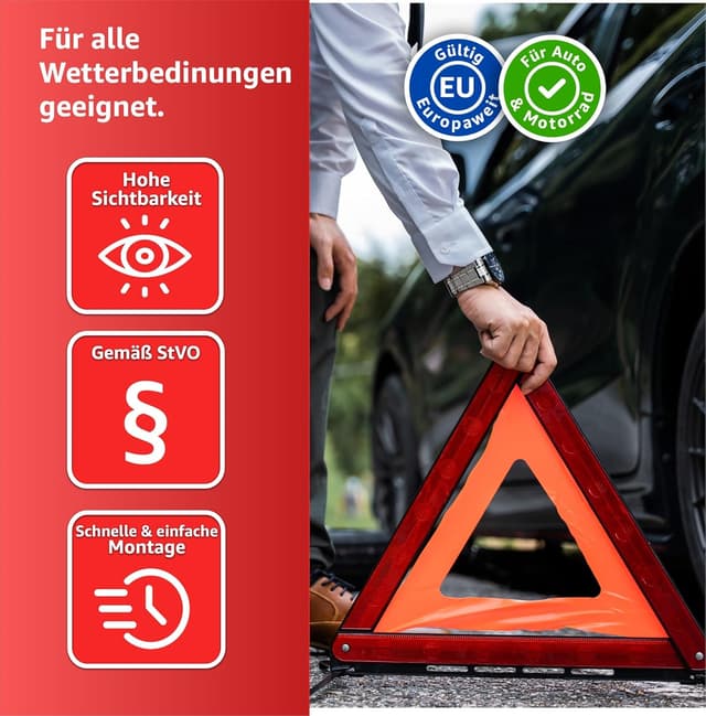 Thumbnail 2 de TK Gruppe Timo Klingler Triangolo d’Emergenza 2026