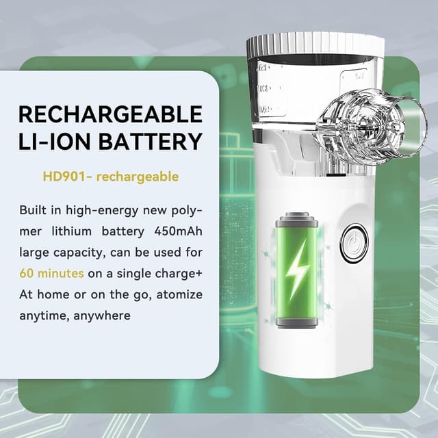 Thumbnail 6 de TEKXDD Nebulizador Portátil USB-C