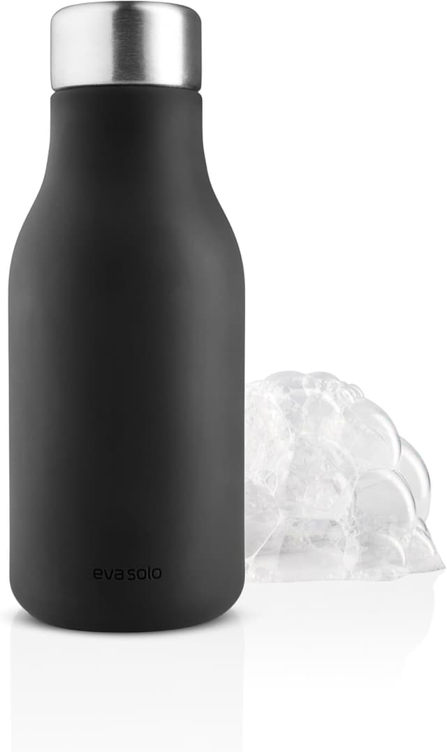 Detalle de EVA SOLO Squeeze Seifenspender aus Silikon – schwarz