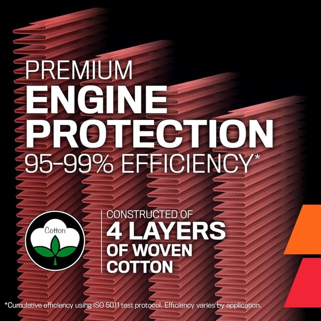 Detalle de K&N KT-6908 filtre à air, 41 mm