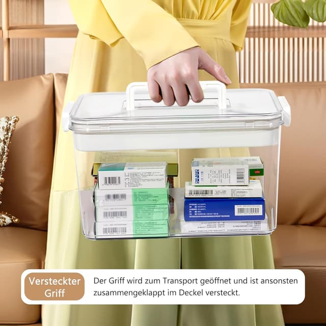 Detalle de Theo&Cleo boîte de stockage médicaments