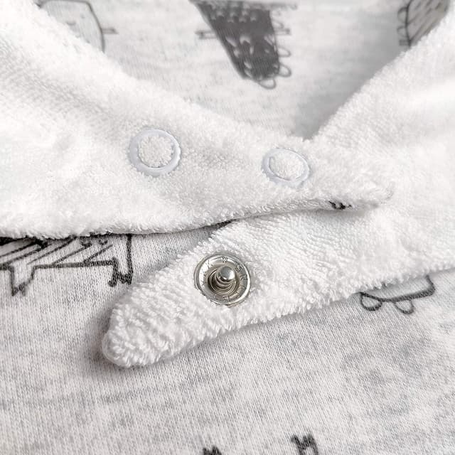 Detalle de SLOSH 6 bavaglini neonato in cotone con bandana per dentizione e assorbenza (6 pezzi, unisex)