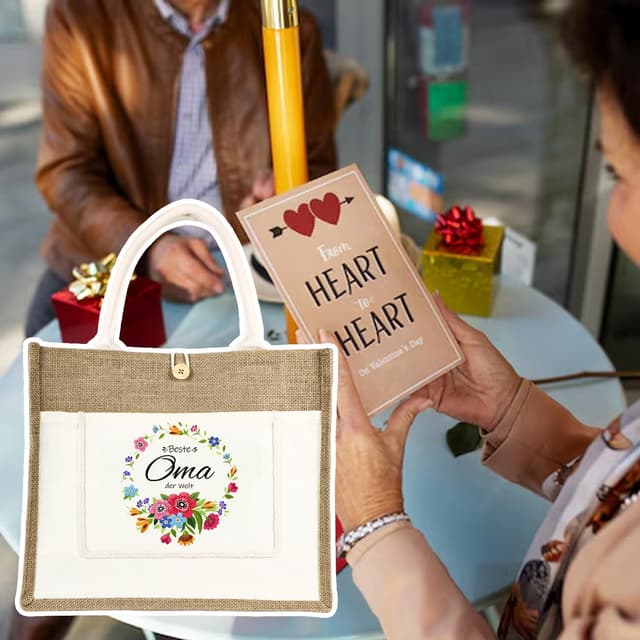 Thumbnail 1 de Anicy Jutebeutel Personalisiert 35x30x14 cm