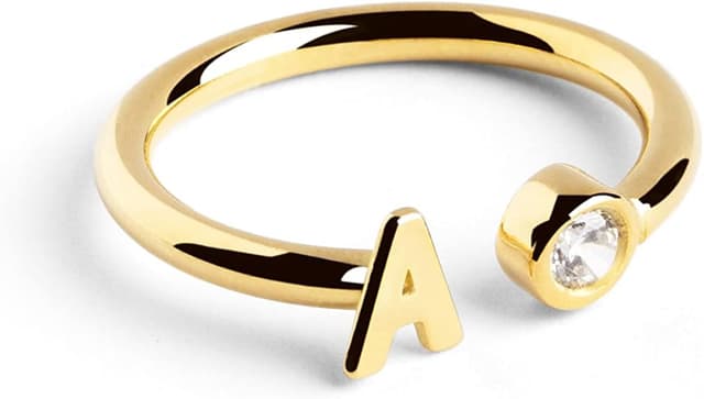 Thumbnail 4 de SINGULARU Letter Spark Anillo Ajustable 0,5 cm