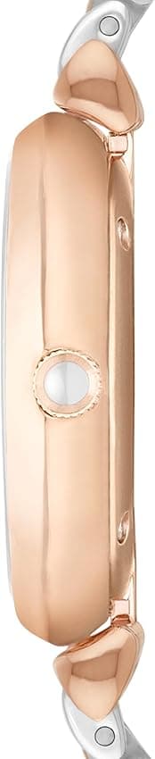 Detalle de Emporio Armani AR1926 reloj mujer cuarzo oro rosa/plata