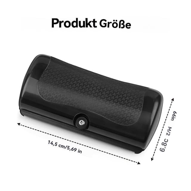 Detalle de Hundebürste Fellwunder Entfilzungskamm mit Edelstahlzähnen – Professioneller Entfilzungskamm für Hund, Katze, Pferd & Kaninchen