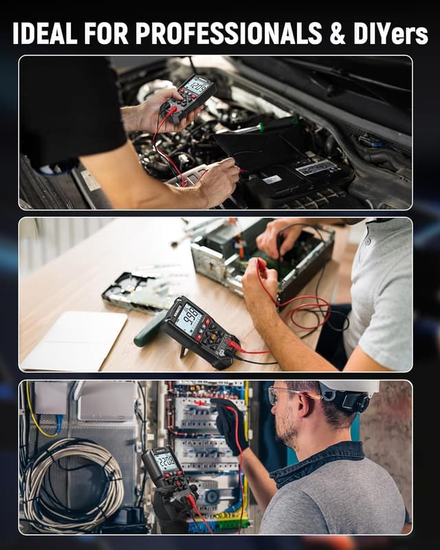 Thumbnail 6 de KAIWEETS Multimetro 4000 conteggi 📟