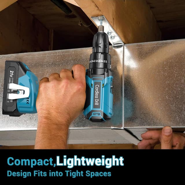 Thumbnail 6 de MHPRO Cordless Drill 21V, 42 N·m torque