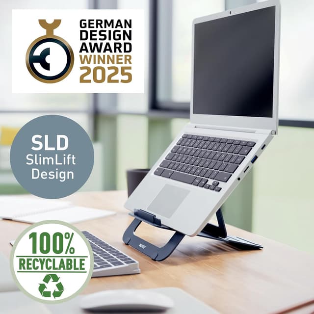 Thumbnail 5 de Leitz Support PC portable Ergo 10–17'' Gris
