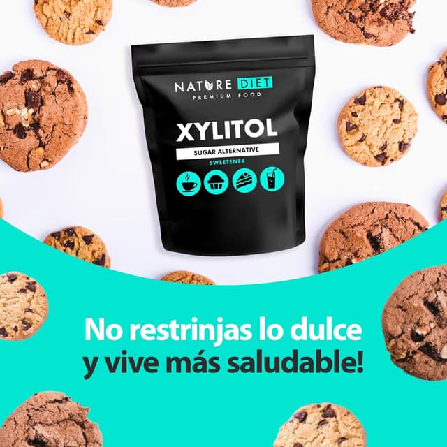 Thumbnail 6 de Nature Diet Xylitol 2 kg sustituto azúcar 🍫