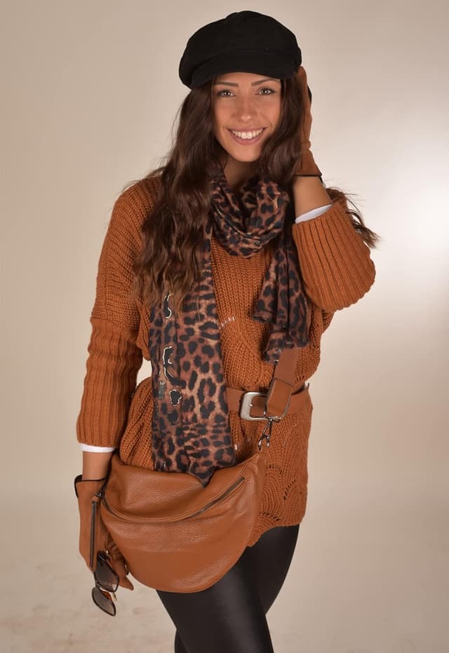 Detalle de styleBREAKER sac à bandoulière femme en forme de croissant, bandoulière réglable et amovible