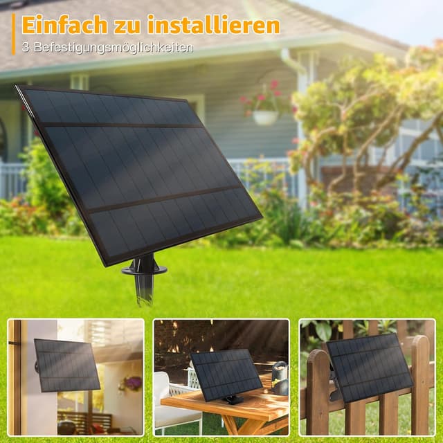 Detalle 2 de Ollny Solar-Lichterkette Außen 20 m