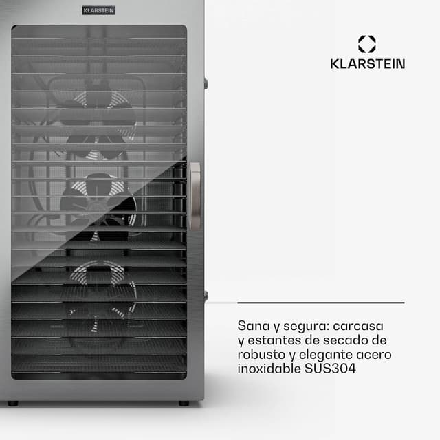 Thumbnail 3 de Klarstein Deshidratador de Alimentos 🍎 2000W, 20 Rejillas, Táctil