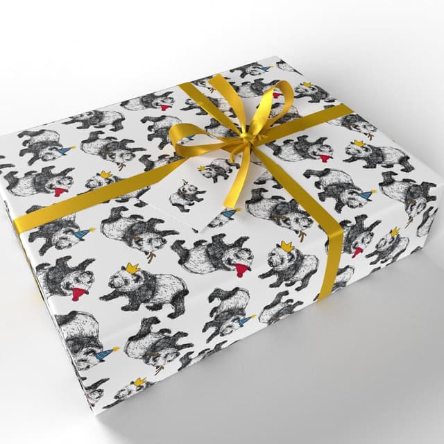 Thumbnail 2 de Luxury ECO Xmas Gift Wrap 6 sheets wrapping paper