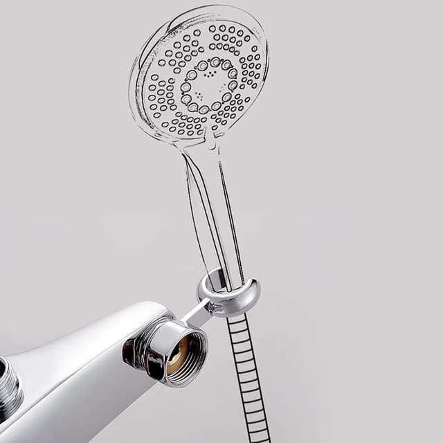 Thumbnail 4 de Ibergrif M12059-1 Grifo de ducha monomando cromado 🚿