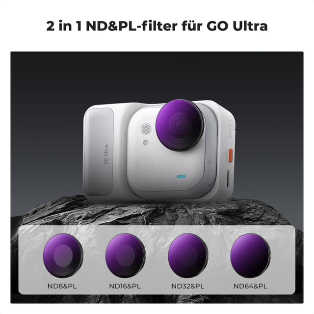 Detalle 2 de K&F CONCEPT ND PL Filter-Kit 4er-Pack