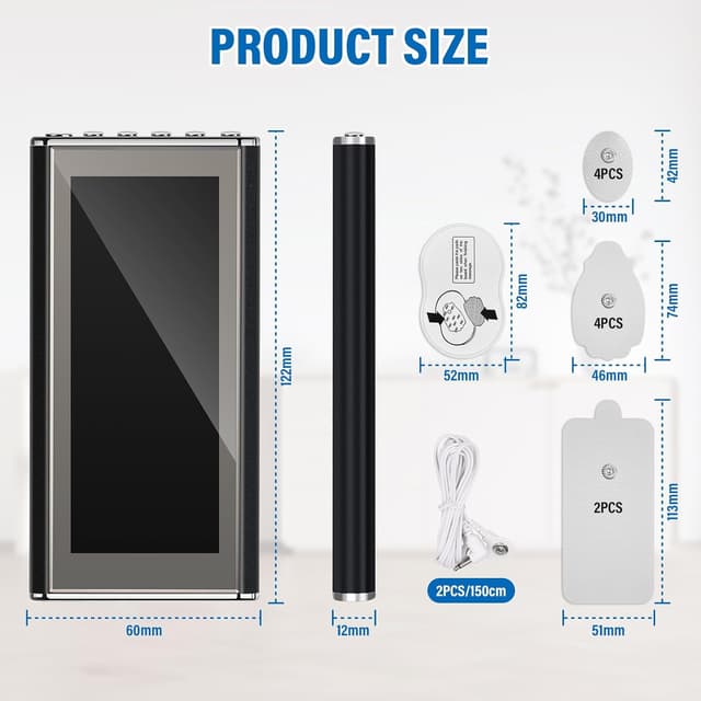 Detalle 2 de ASONINE Electroestimulador 3 en 1 Muscular