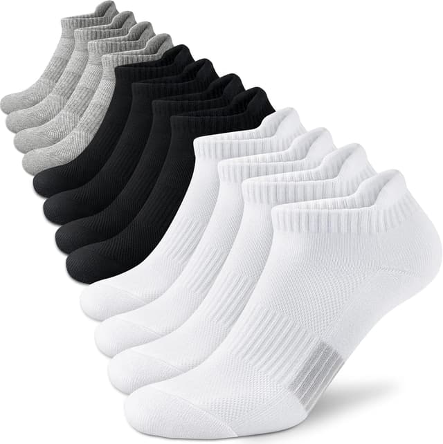 Detalle de Amutost Ankle Socks Womens Athletic Running 3 Pairs