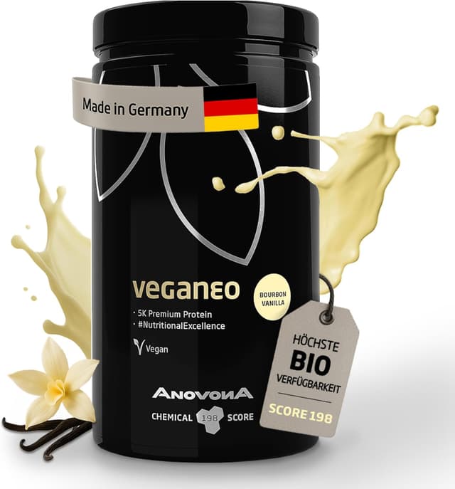 Thumbnail 5 de AnovonA Proteinpulver Schoko Nuss 450g