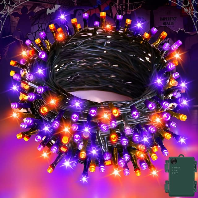 Detalle de Halloween fairy lights 16.4ft 50 LED