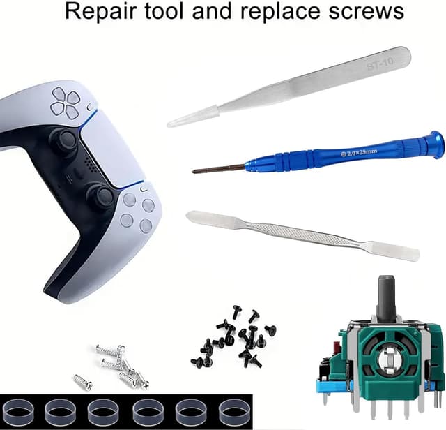 Detalle de HLRAO 6-pack PS5 joystick replacement kit