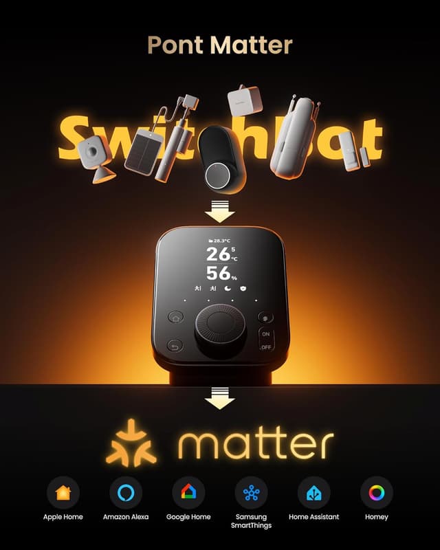 Thumbnail 2 de SwitchBot Hub 3 Hub domotique 1 °C de précision