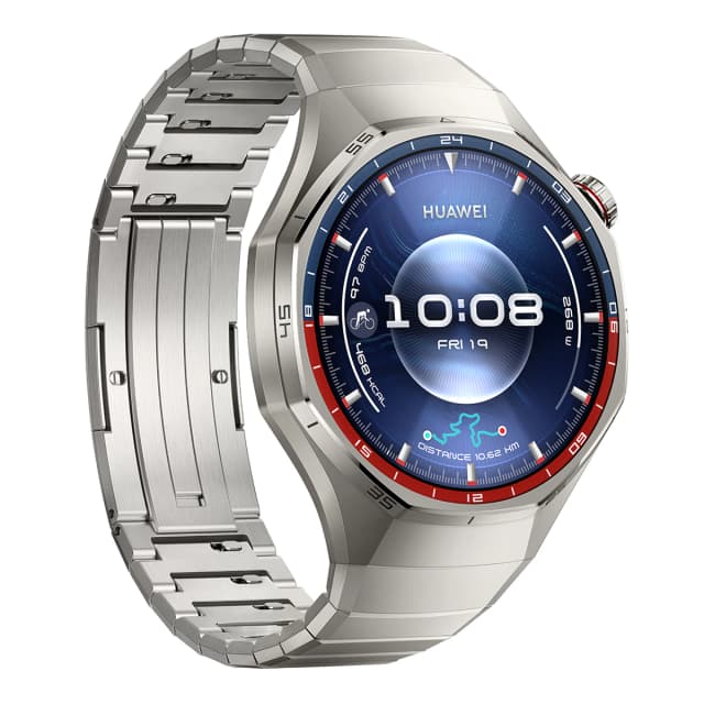 Detalle de Huawei Watch GT 6 Pro Titanio 46 mm smartwatch