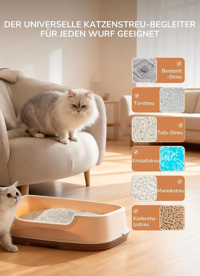 Detalle de PalNests Katzenstreu-Geruchsentferner 3er-Pack