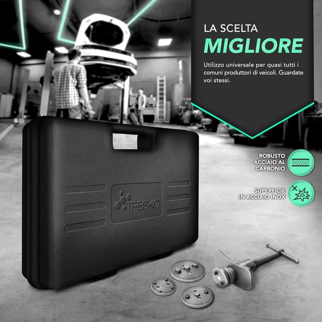 Thumbnail 4 de TRESKO Set ripristino pistone 23 pezzi ðŸ›