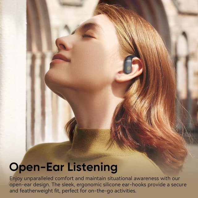 Thumbnail 6 de BUGANI Open-Ear Bluetooth 5.4 Wireless Headphones with 60H Battery, ENC Mic, IPX5 Waterproof