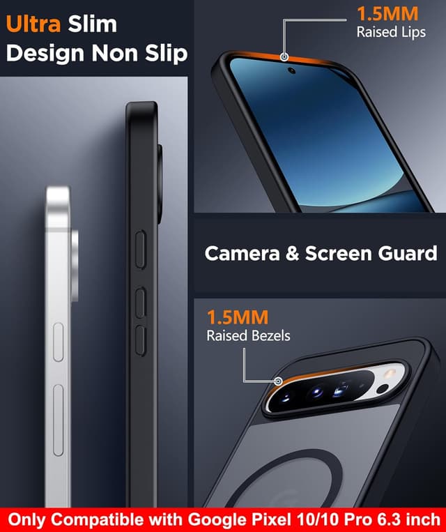 Detalle 2 de SPIDERCASE Magnetic Pixel 10 Pro case 6.3"