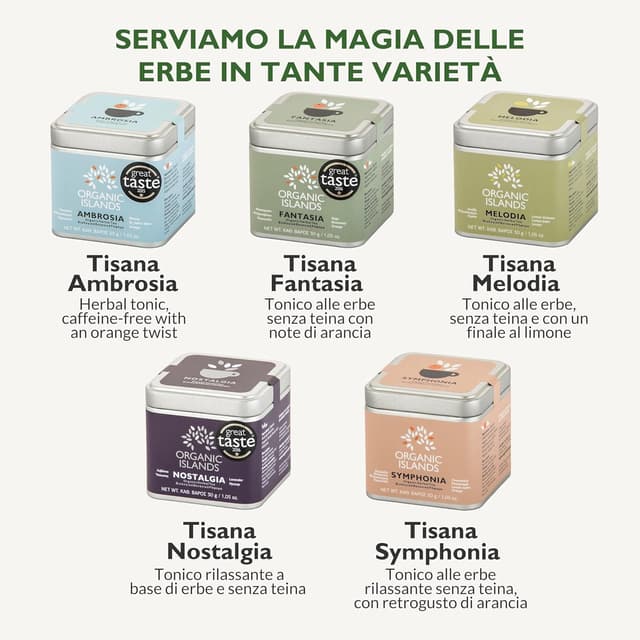 Thumbnail 5 de Organic Islands Kräuterteeblätter Symphonia Kräutertee