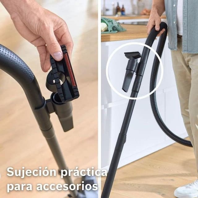 Detalle 2 de Bosch BGB38RD2 aspiradora 600W 🧹