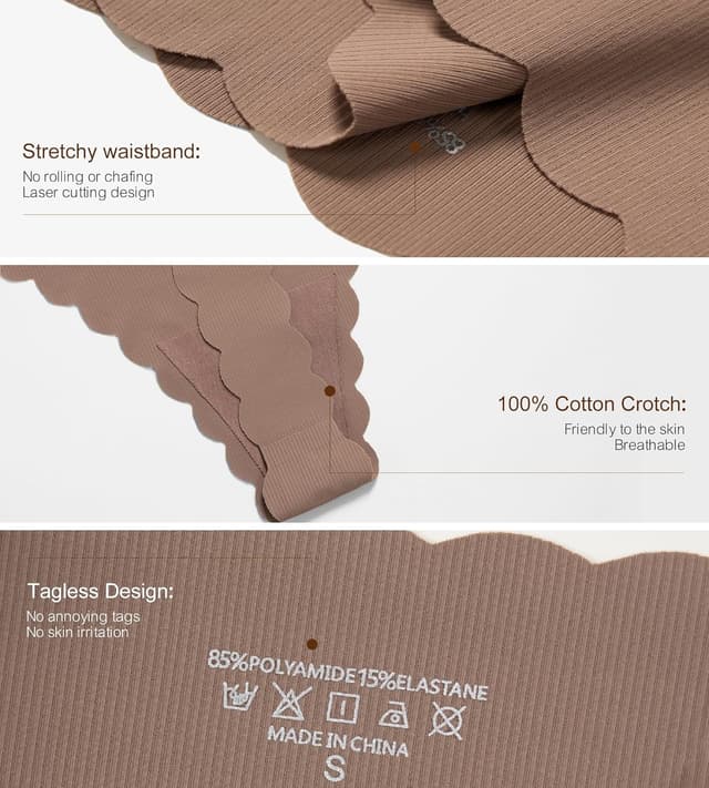 Thumbnail 4 de SHARICCA Seamless Thongs 🩲