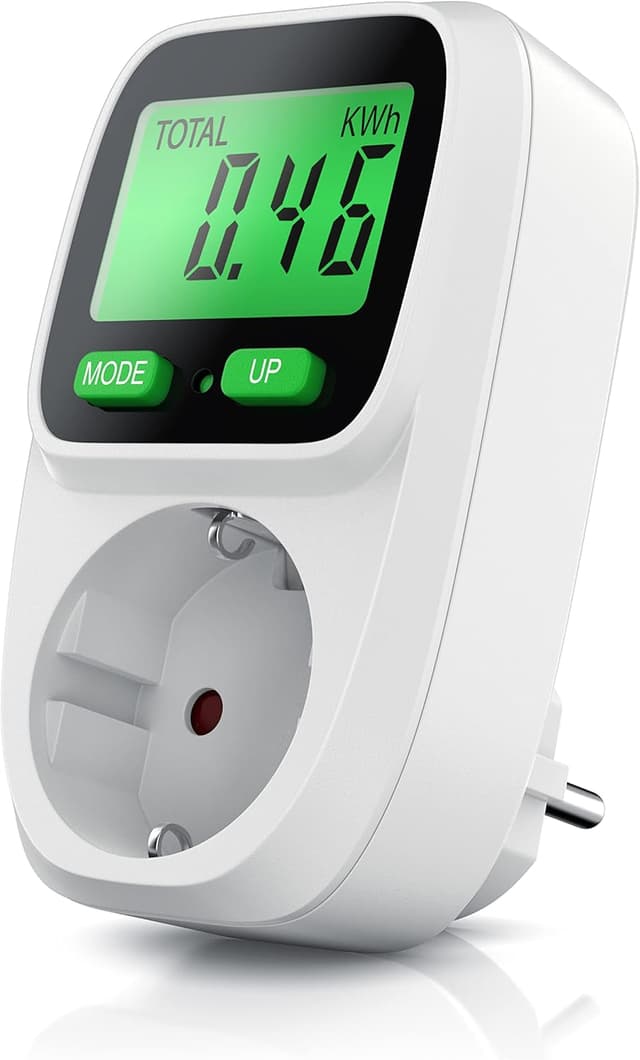 Imagen de CSL Stromzähler Steckdose mit Hintergrundbeleuchtung en OfertitasTOP