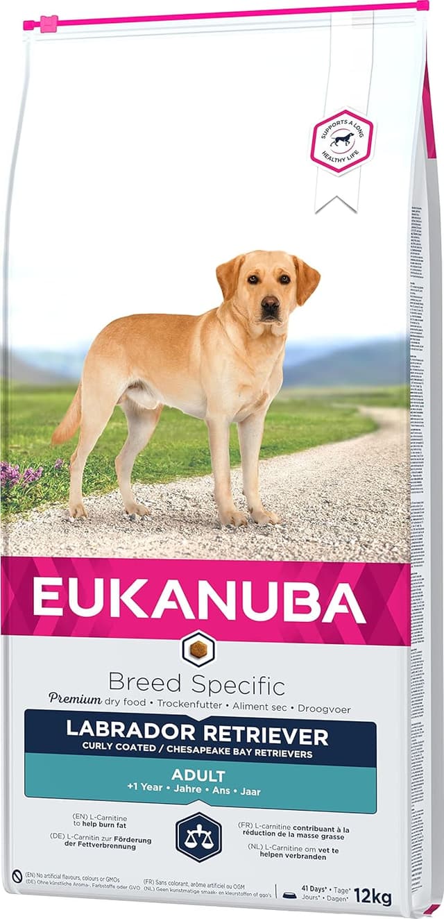 Thumbnail 4 de Eukanuba Breed Specific Labrador Retriever Trockenfutter mit Huhn, 12 kg