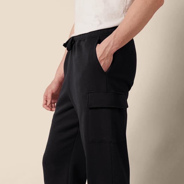 Detalle 2 de Cargo Fleece Sweatpants 31" inseam