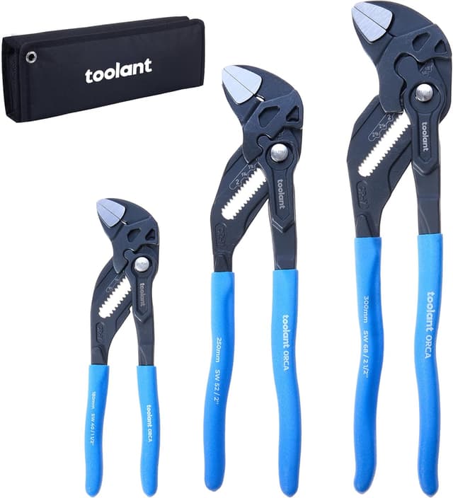 Imagen de toolant 7/10/12-INCH Plier Wrench Set 3-Piece 🛠 en OfertitasTOP