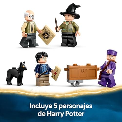 Detalle 2 de LEGO Harry Potter 76446 Aventura en el Autobús Noctámbulo con 5 minifiguras y accesorios