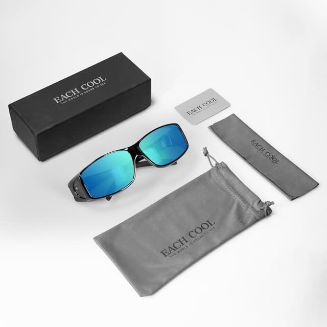 Thumbnail 6 de Each Cool Night Driving Glasses Polarized Anti-Glare 😎