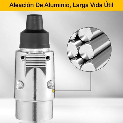 Thumbnail 5 de Spurtar Prise Remorque 7 Broches, adaptateur 12 V, 4 mâles et 3 femelles